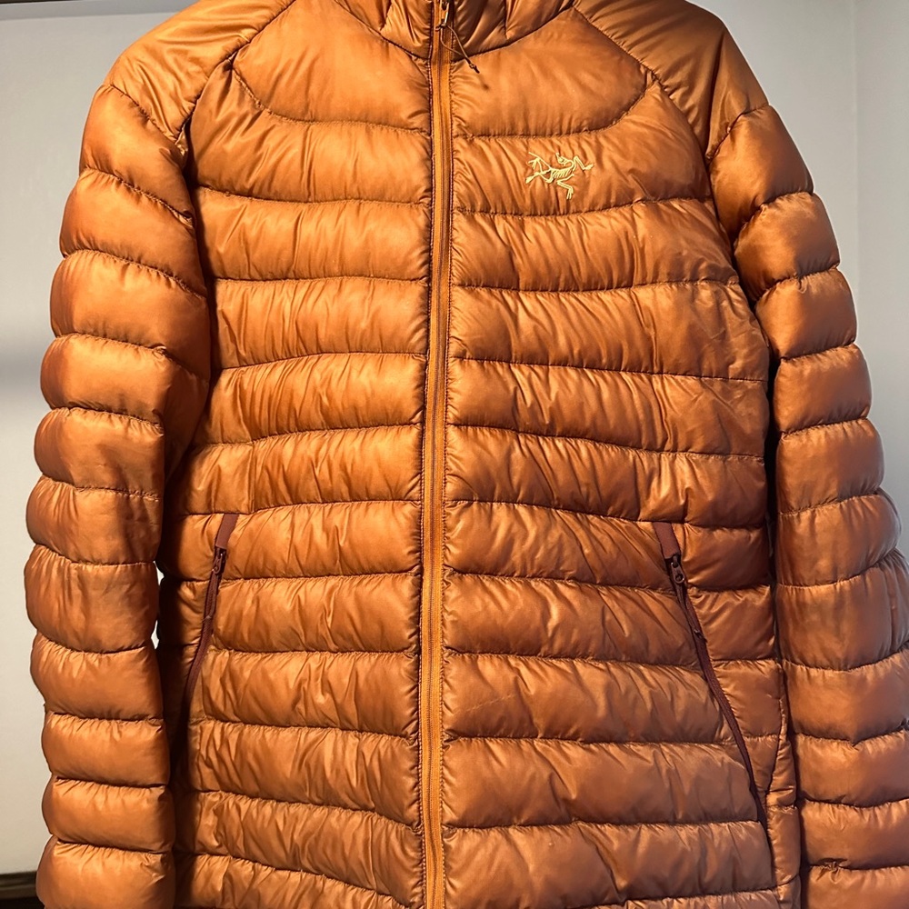 - Arcteryx copper Cerium LT puffer jacket XL women’s